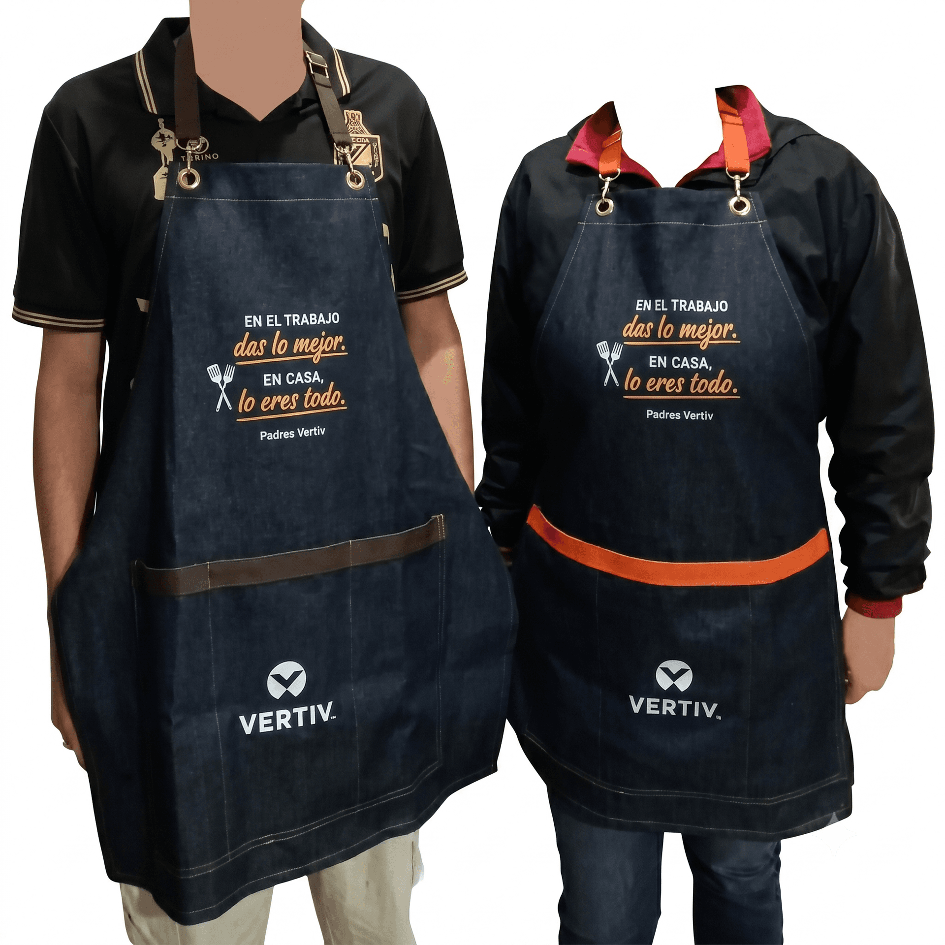 Delantal Denim Padres Vertiv