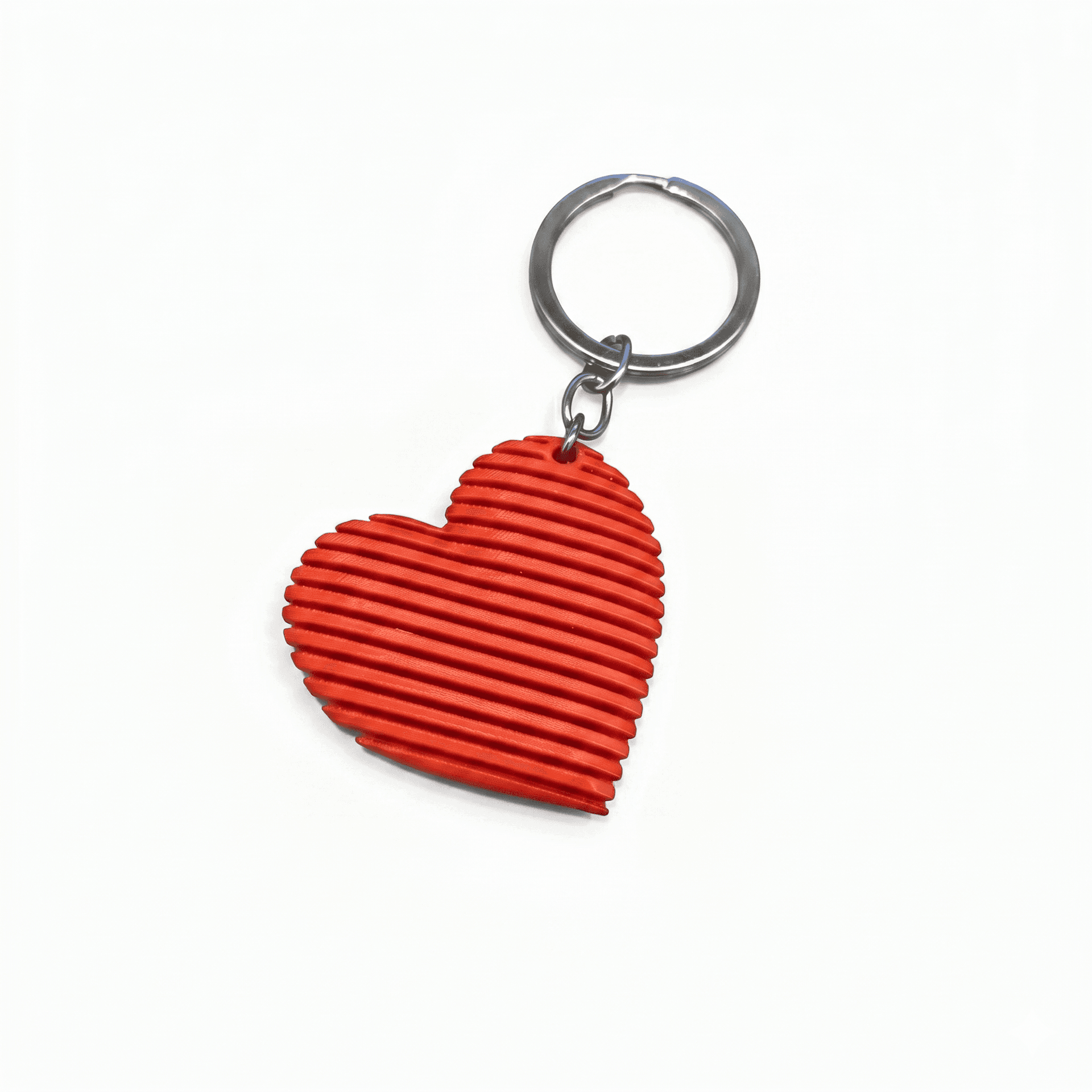 Llavero Corazón Texturizado