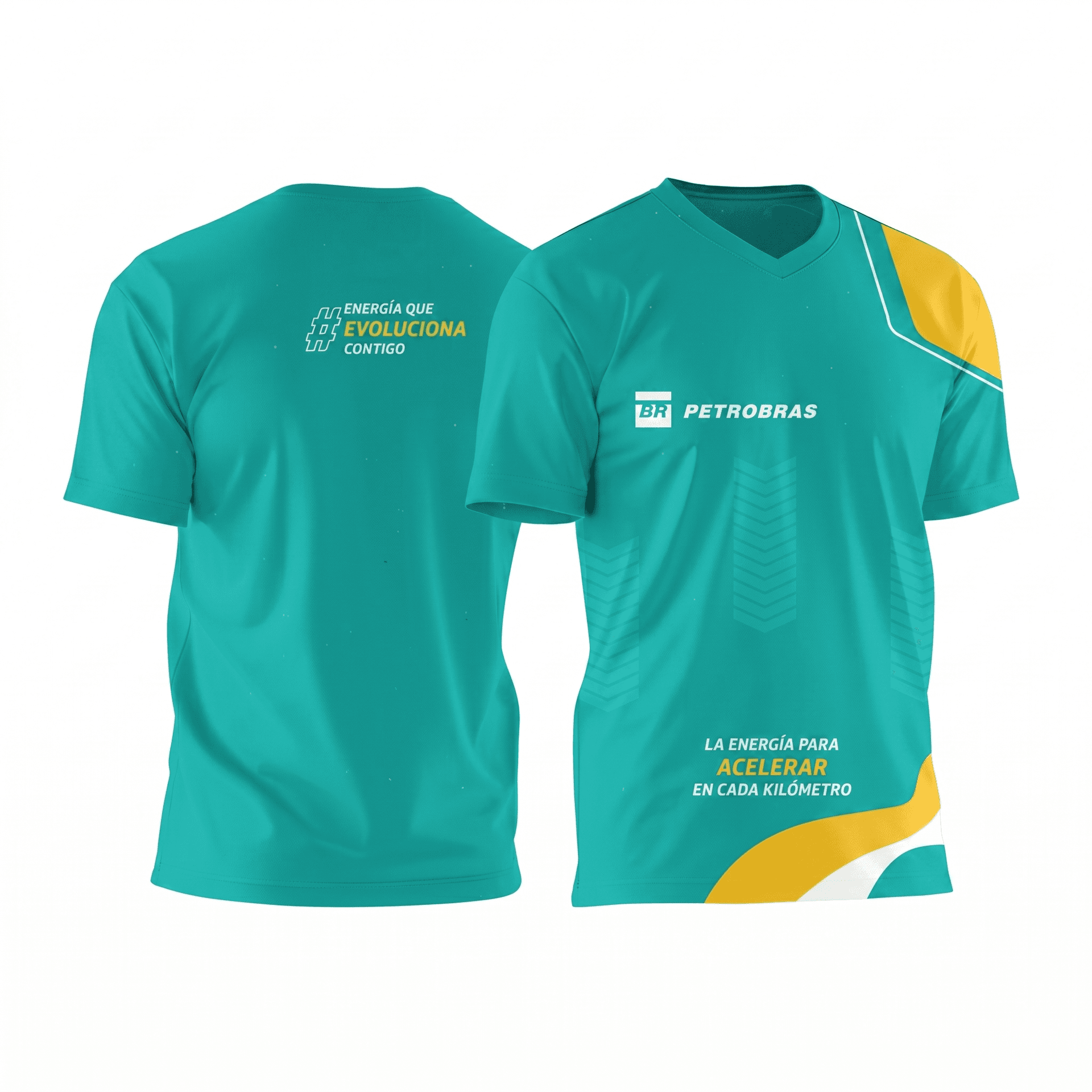 Camiseta Deportiva Petrobras