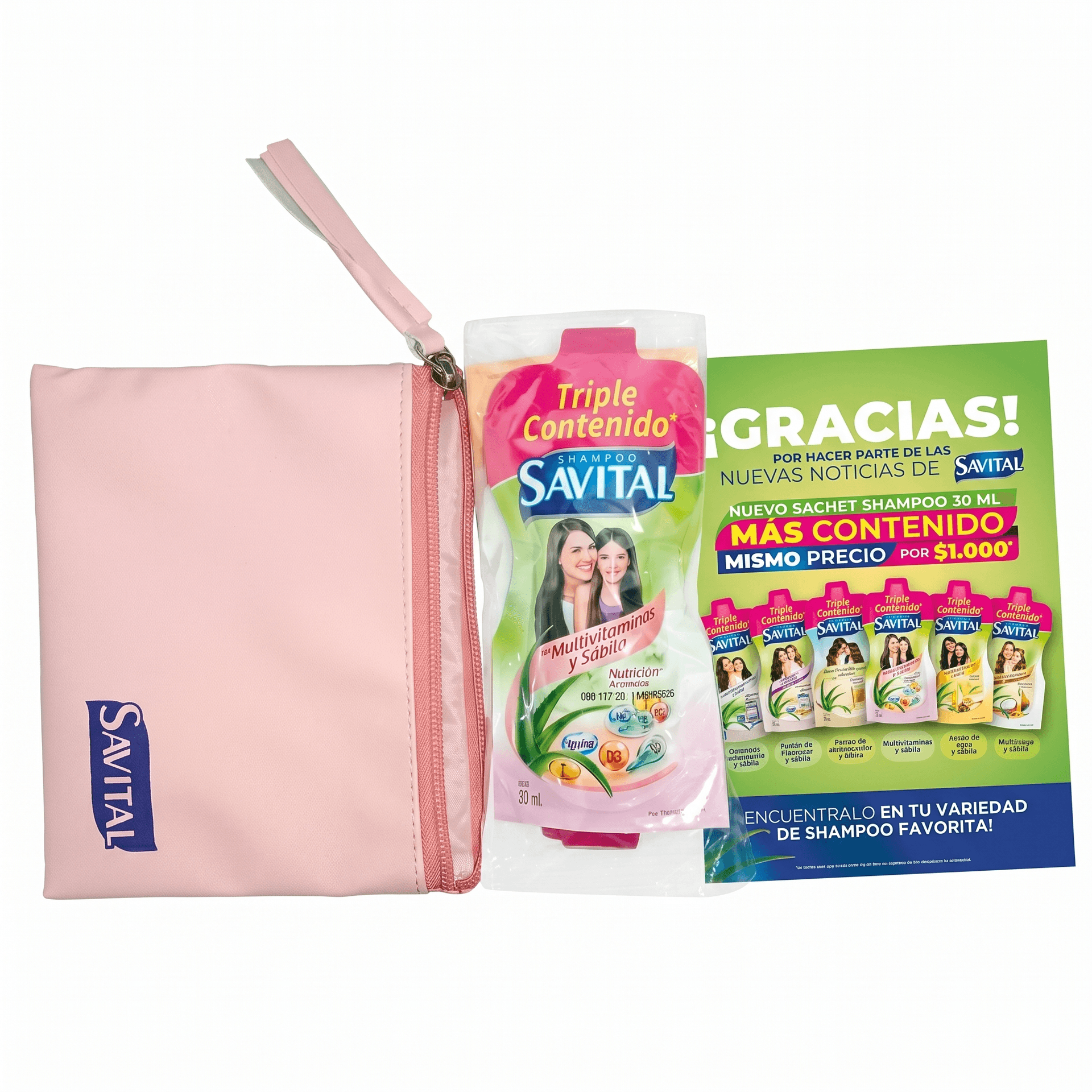 Kit de Cuidado Capilar Savital