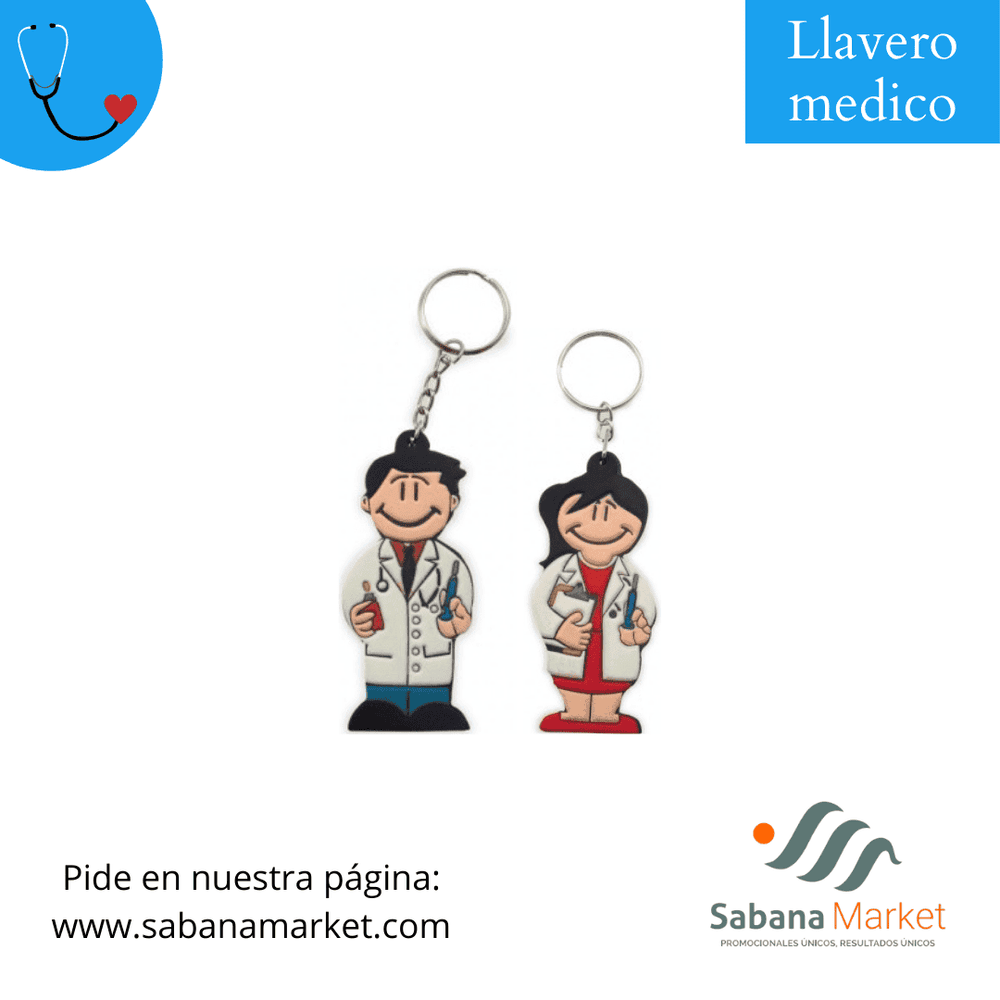 Llavero medico.