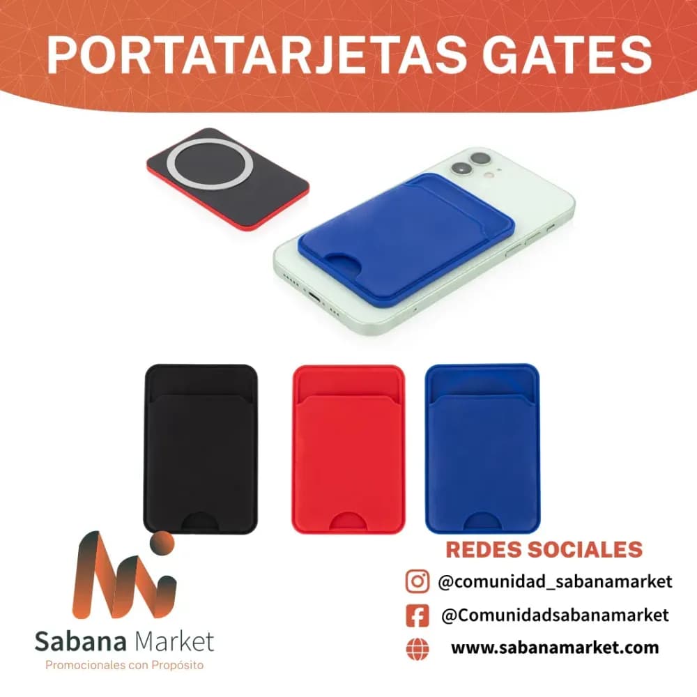PORTATARJETAS GATES