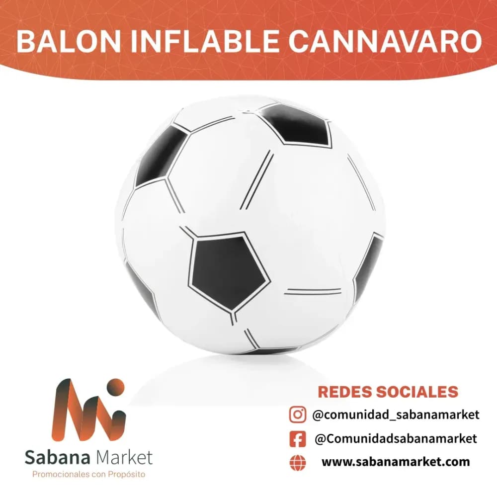 BALON INFLABLE CANNAVARO
