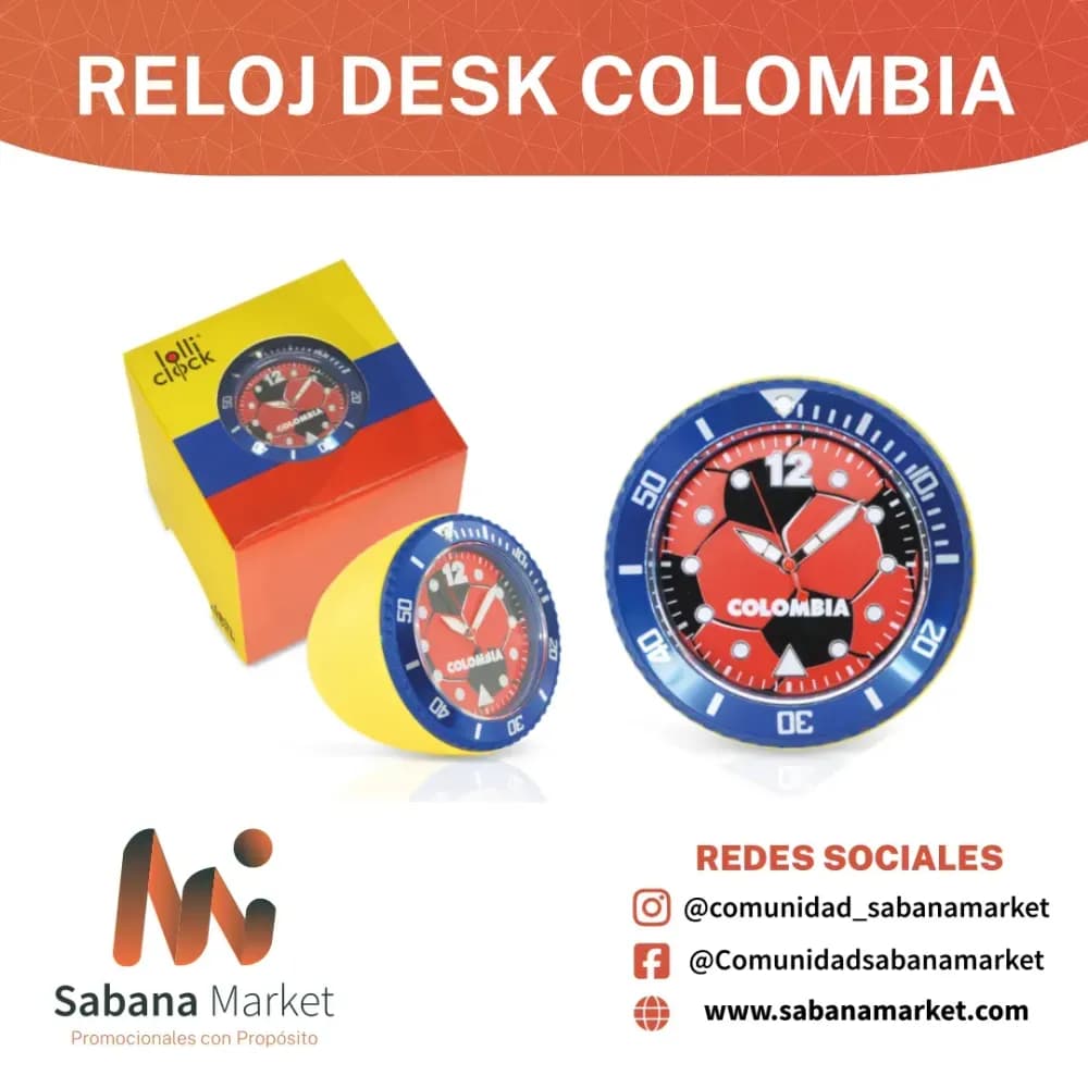 RELOJ DESK COLOMBIA