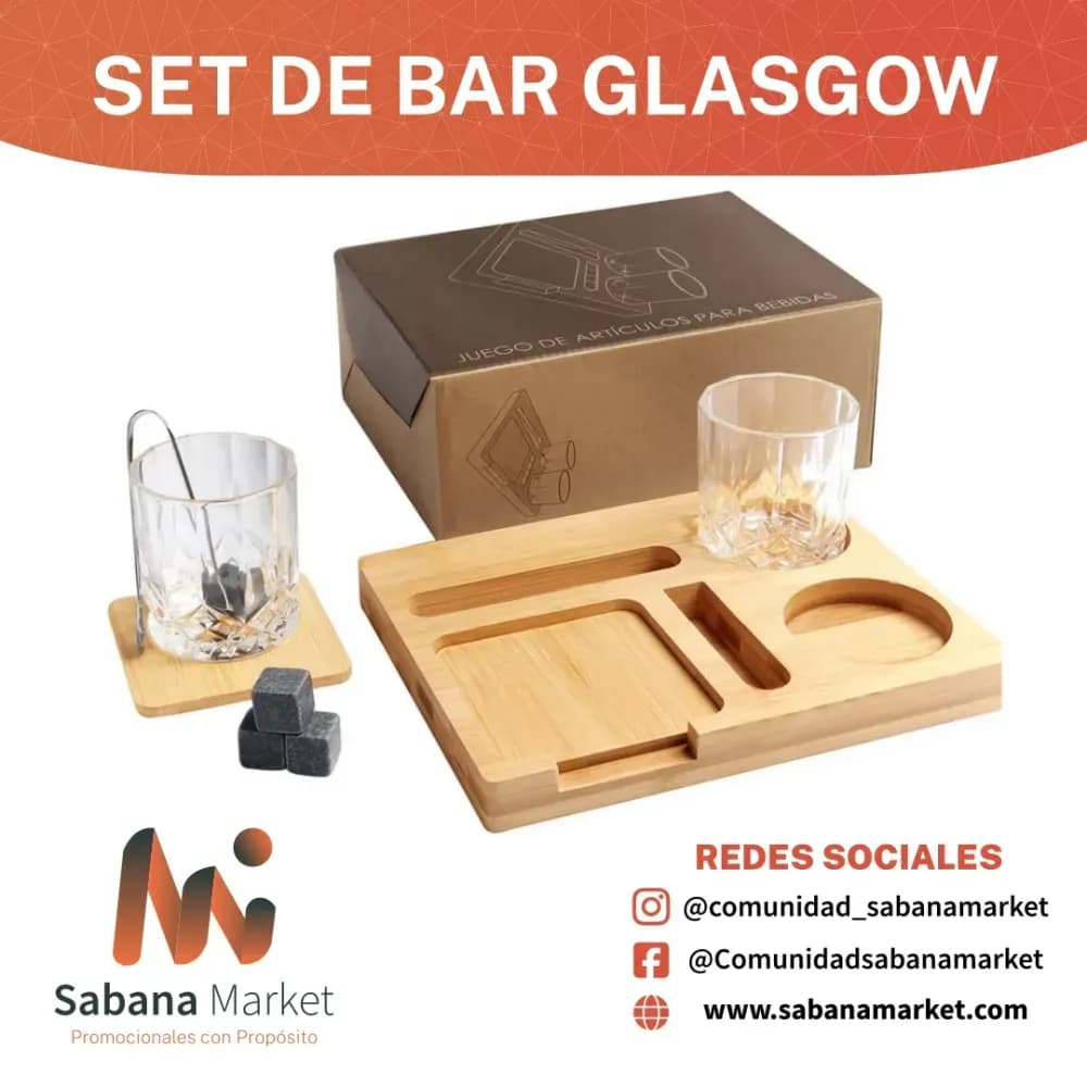 SET DE BAR GLASGOW