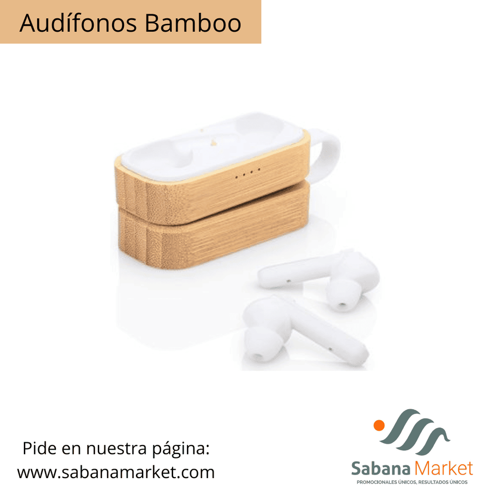 AUDÍFONOS BAMBOO