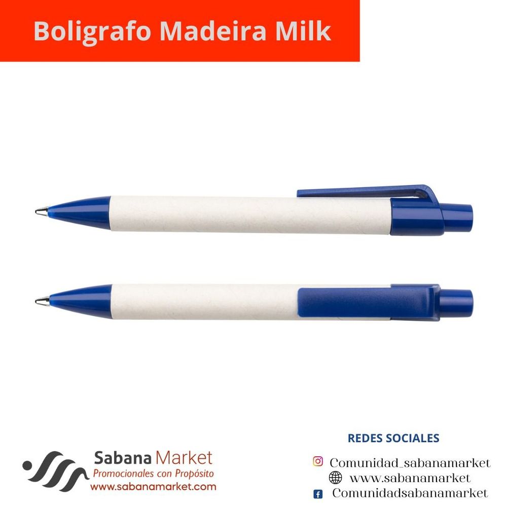 BOLIGRAFO MADEIRA MILK