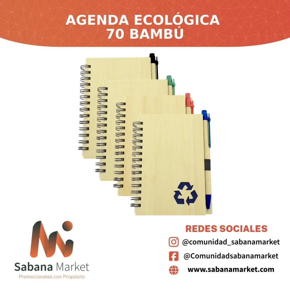 Agenda Ecológica 70 Bambú