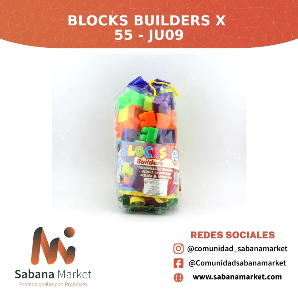 Blocks Builders x 55 - JU09