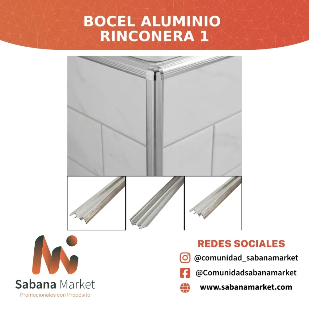 Bocel Aluminio Rinconera 1