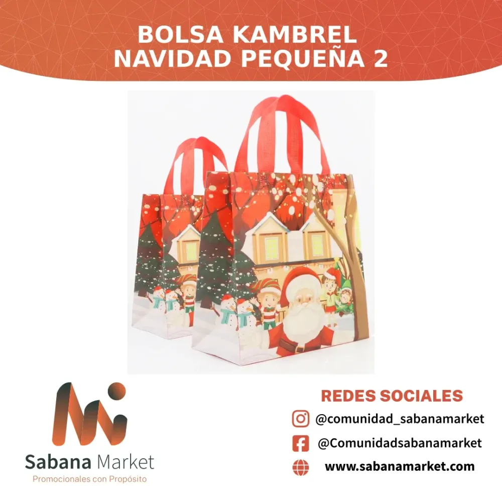 Bolsa Kambrel Navidad Pequeña 2