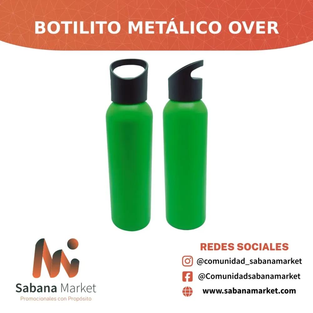 Botilito Metálico Over