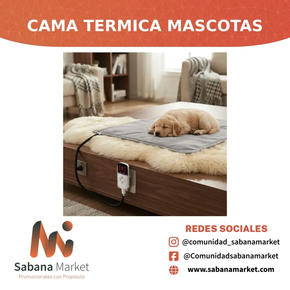 Cama Termica Mascotas