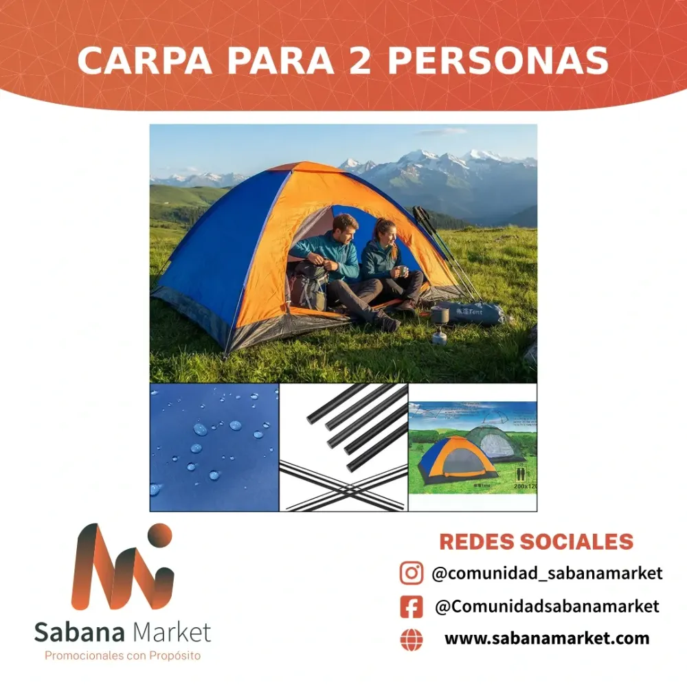 Carpa para 2 Personas