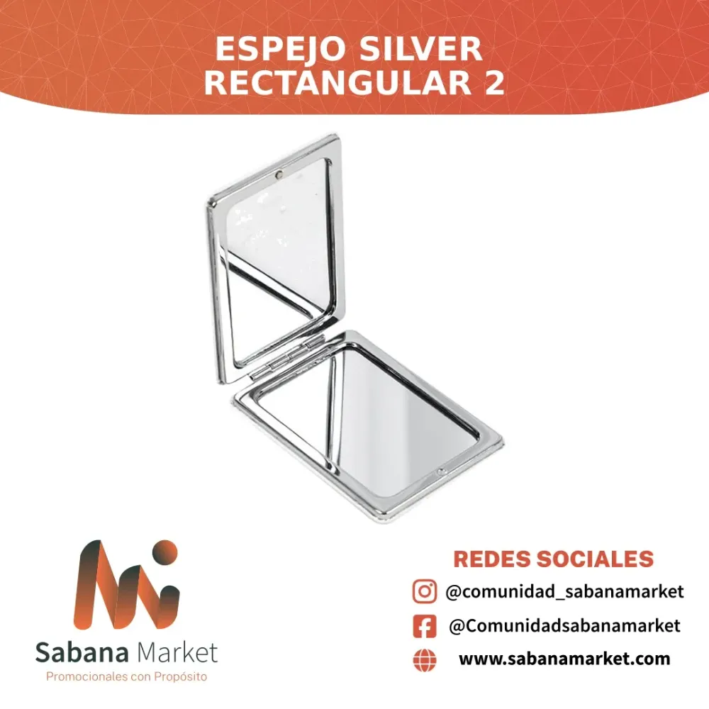 Espejo Silver Rectangular 2