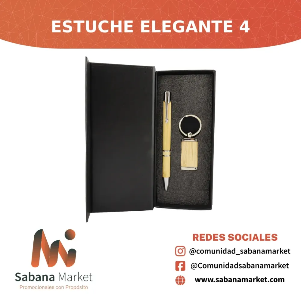 Estuche Elegante Bambu 4