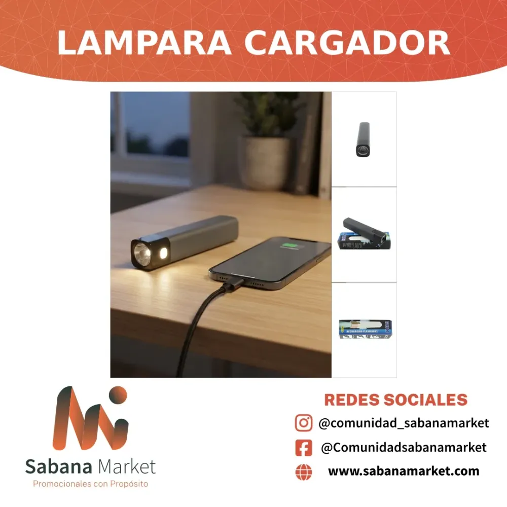 Lampara Cargador