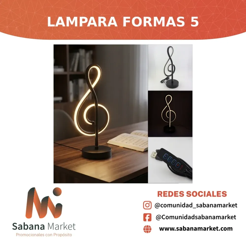Lampara Formas 5
