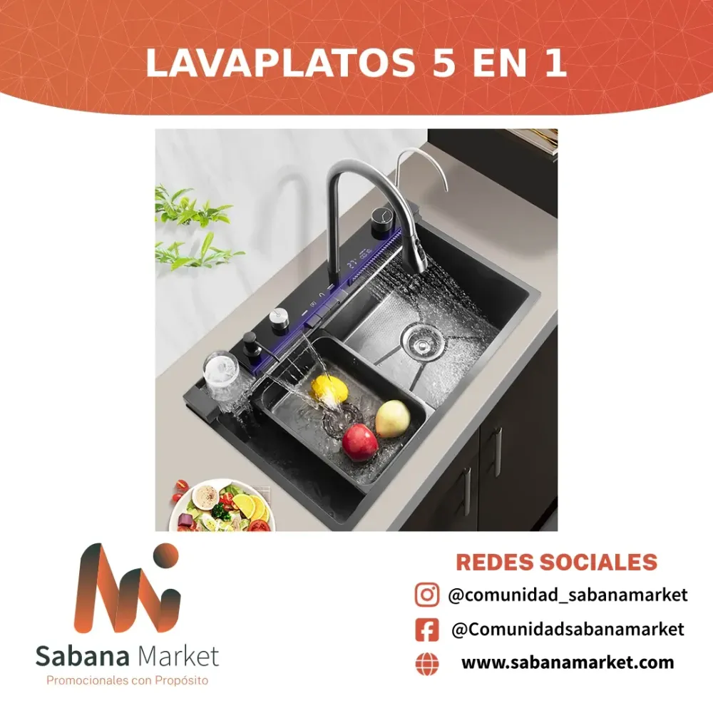 Lavaplatos 5 en 1