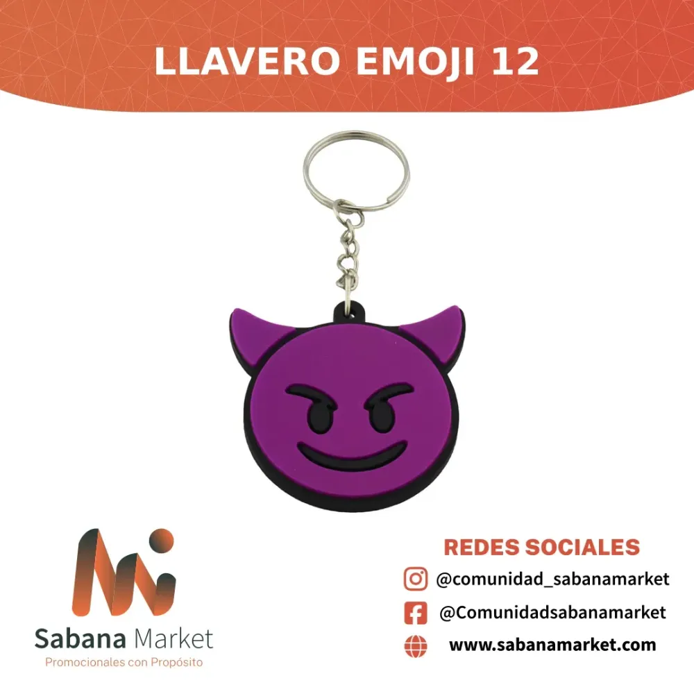 Llavero Emoji 13