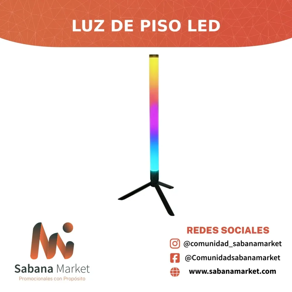 Luz de Piso LED 50 cm