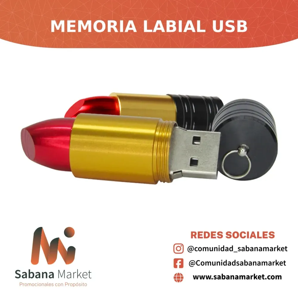 Memoria Labial USB