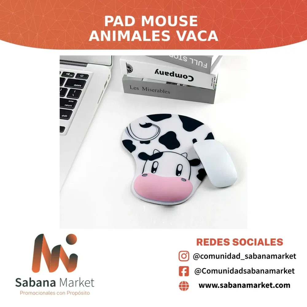 Pad Mouse Animales Vaca
