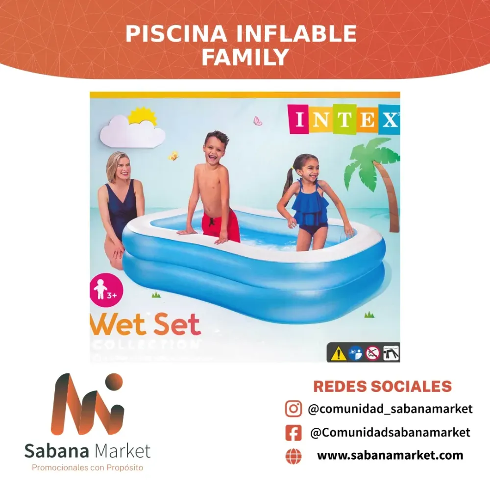 Piscina Inflable Family