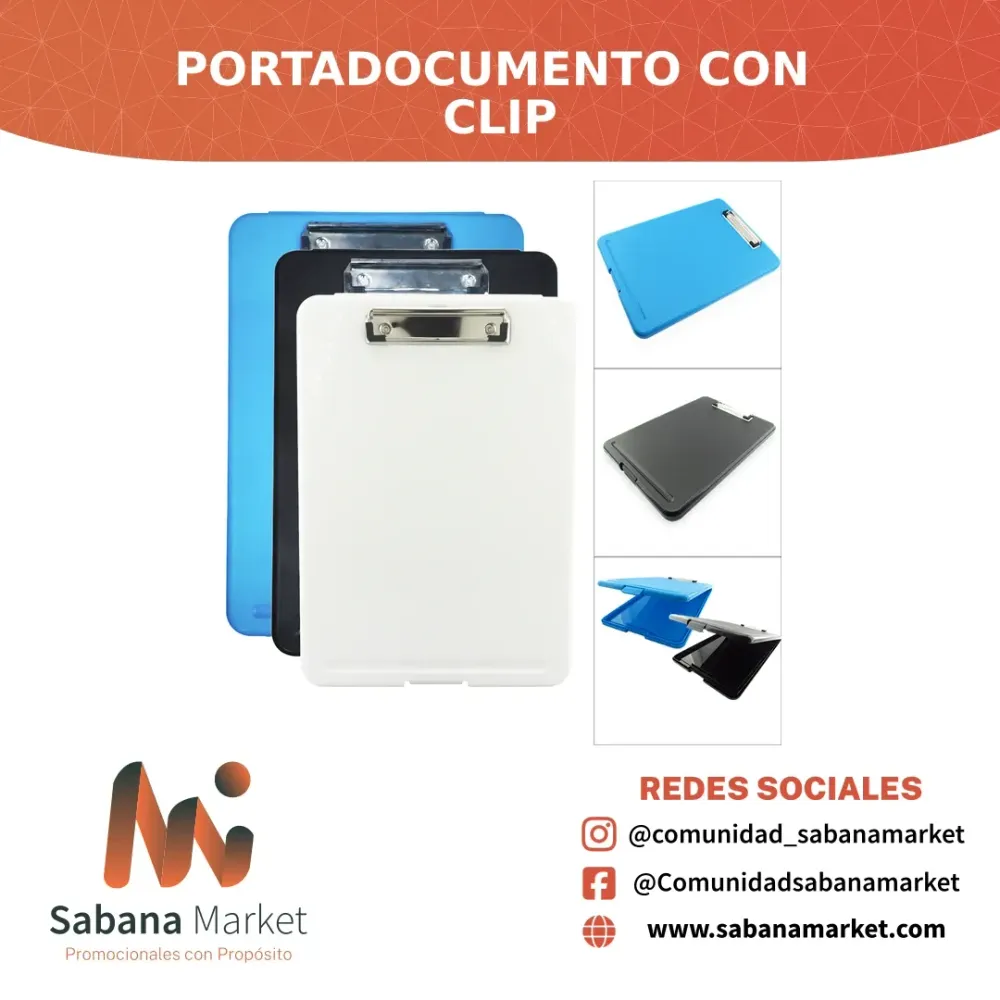 PortaDocumento con Clip