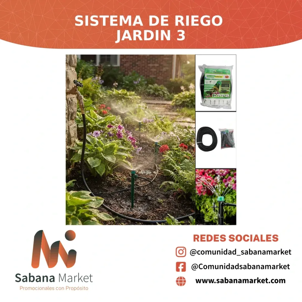 Sistema de Riego Jardin 3