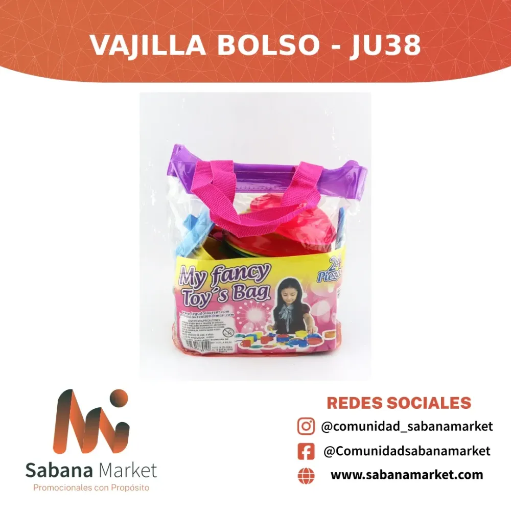 Vajilla Bolso - JU38