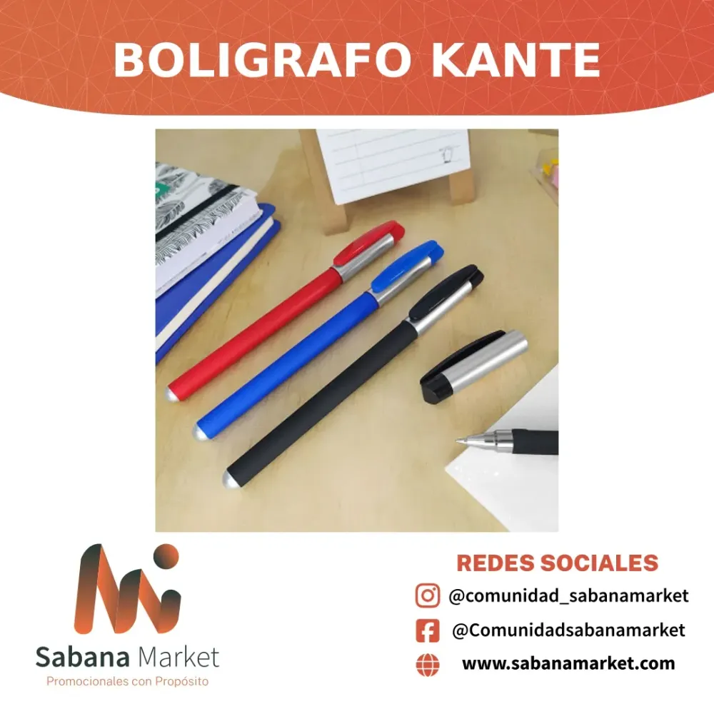 Boligrafo Kante