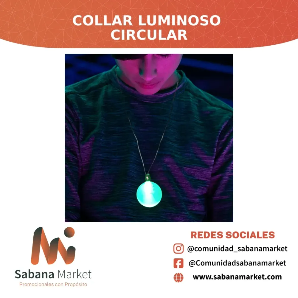 Collar Luminoso Circular