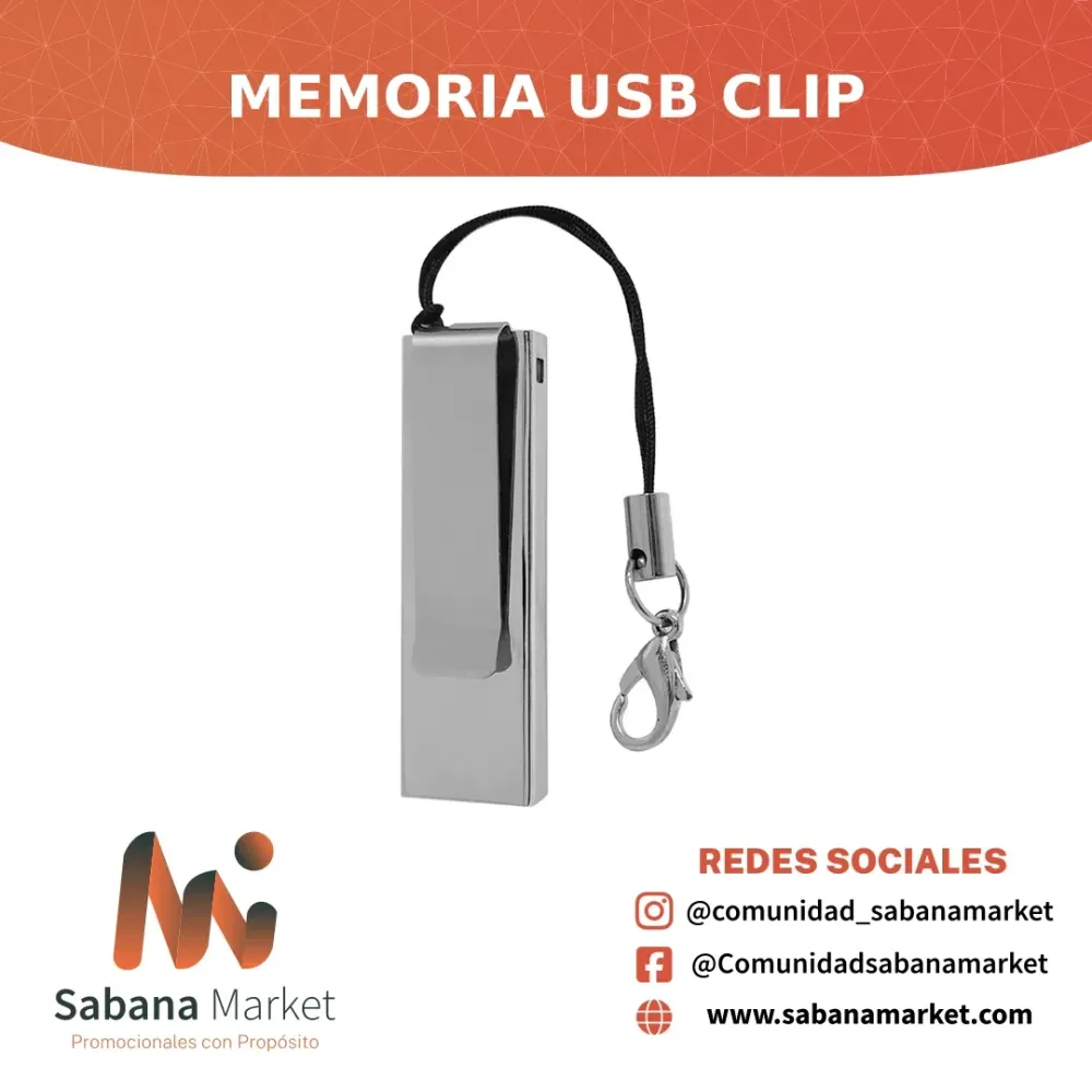 Memoria USB Clip