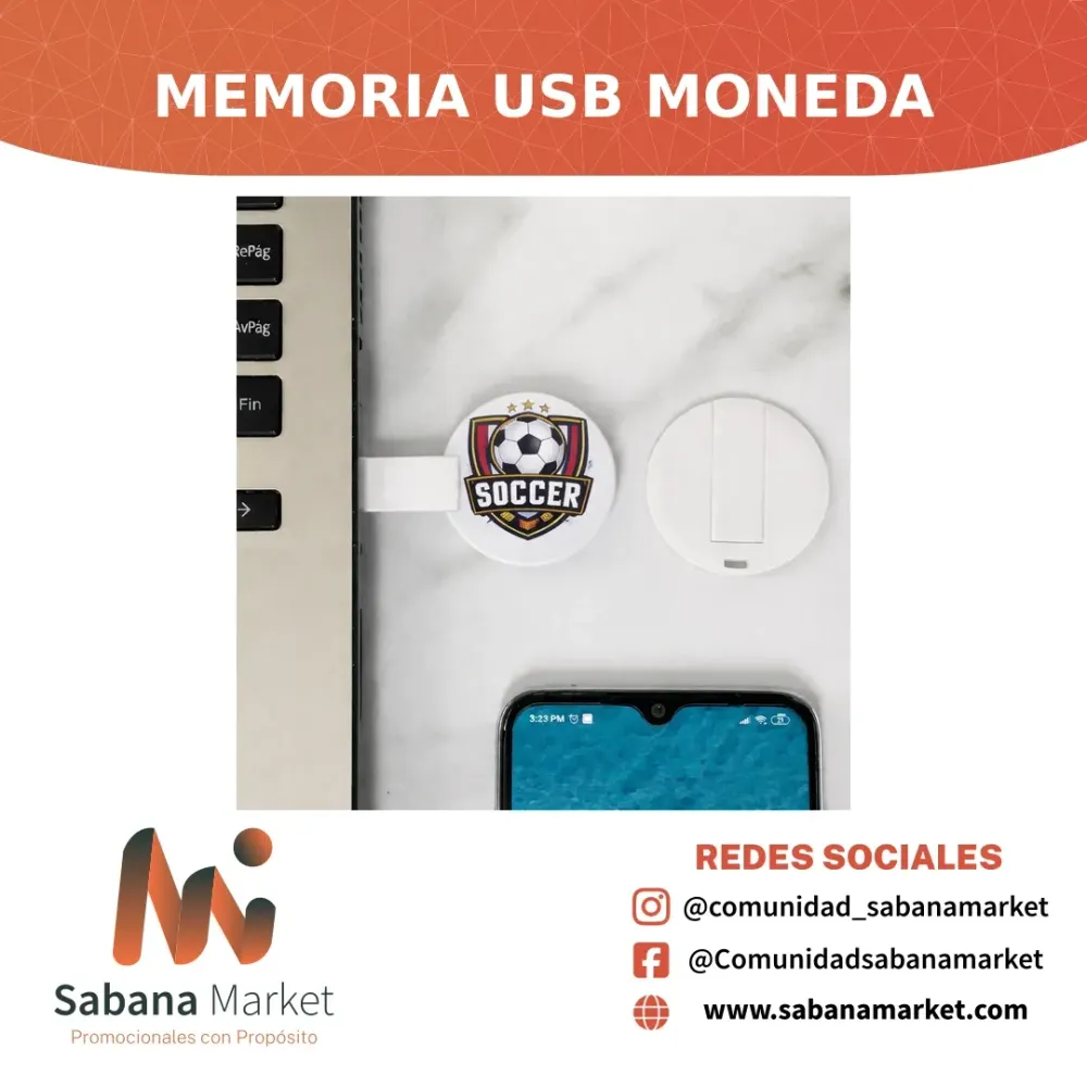 Memoria USB Moneda
