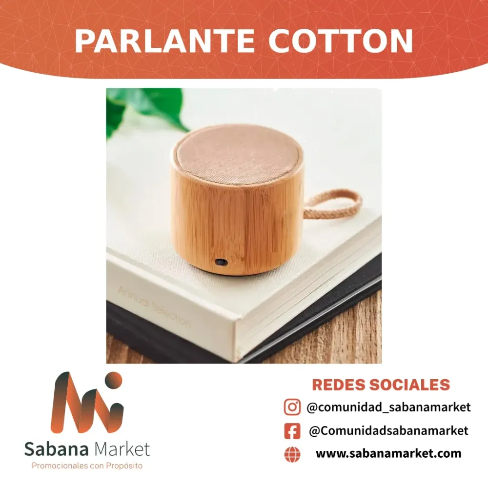 Parlante Cotton