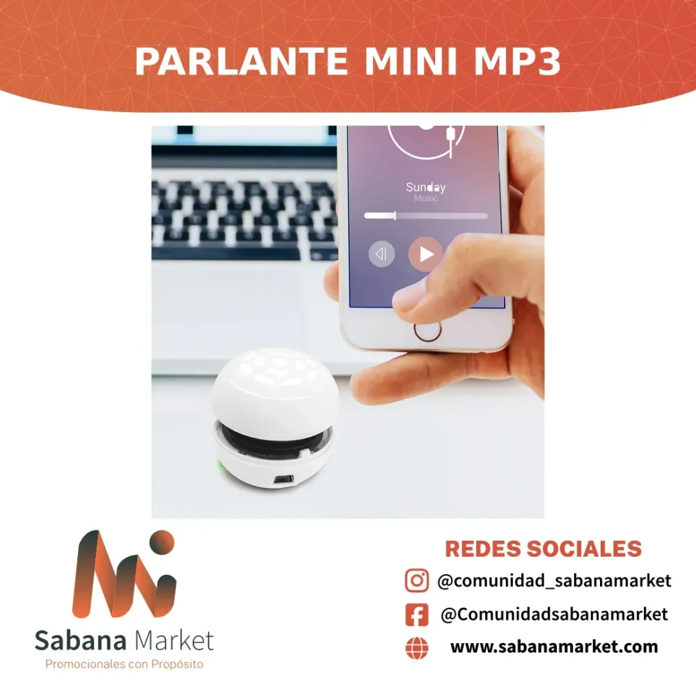 Parlante Mini MP3