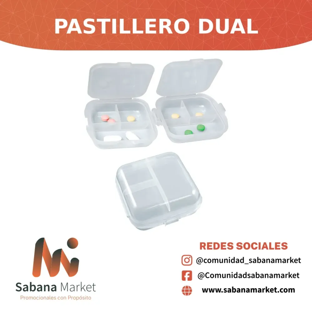 Pastillero Dual