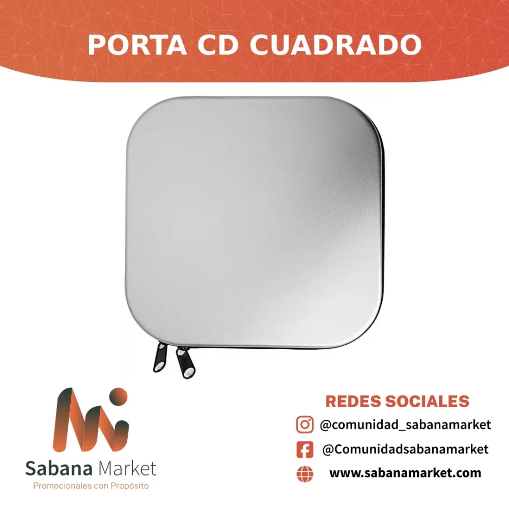 Porta Cd Cuadrado