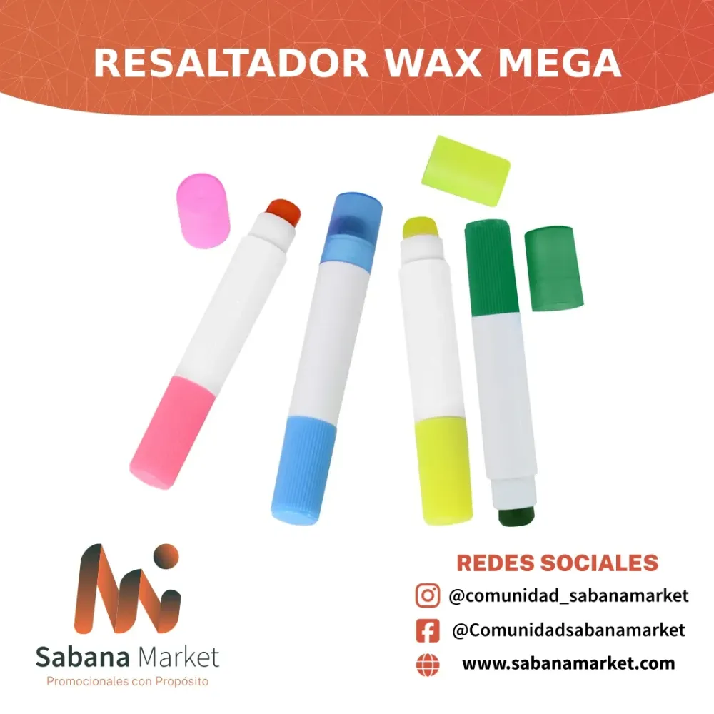 Resaltador Wax Mega