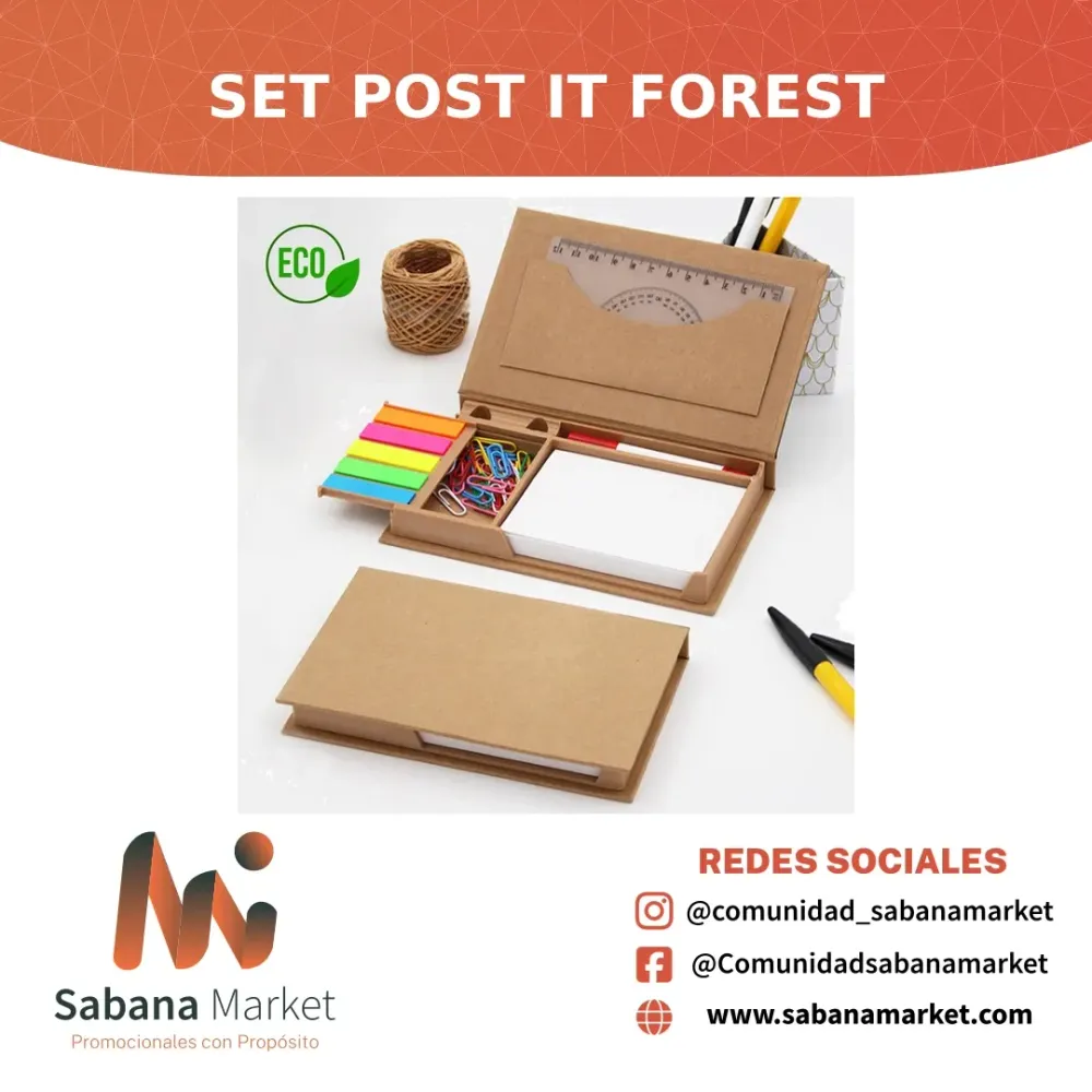 Set Post It Forest