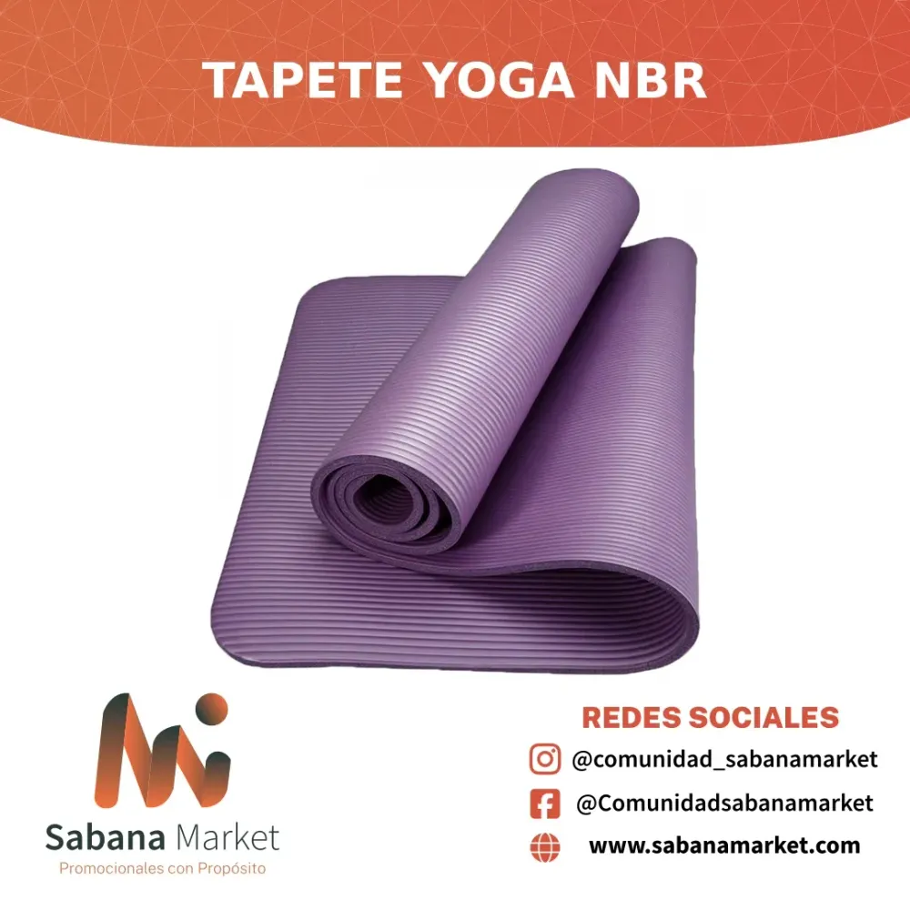 Tapete Yoga Nbr 1 cm