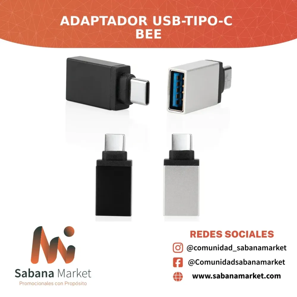 Adaptador USB-Tipo-C Bee