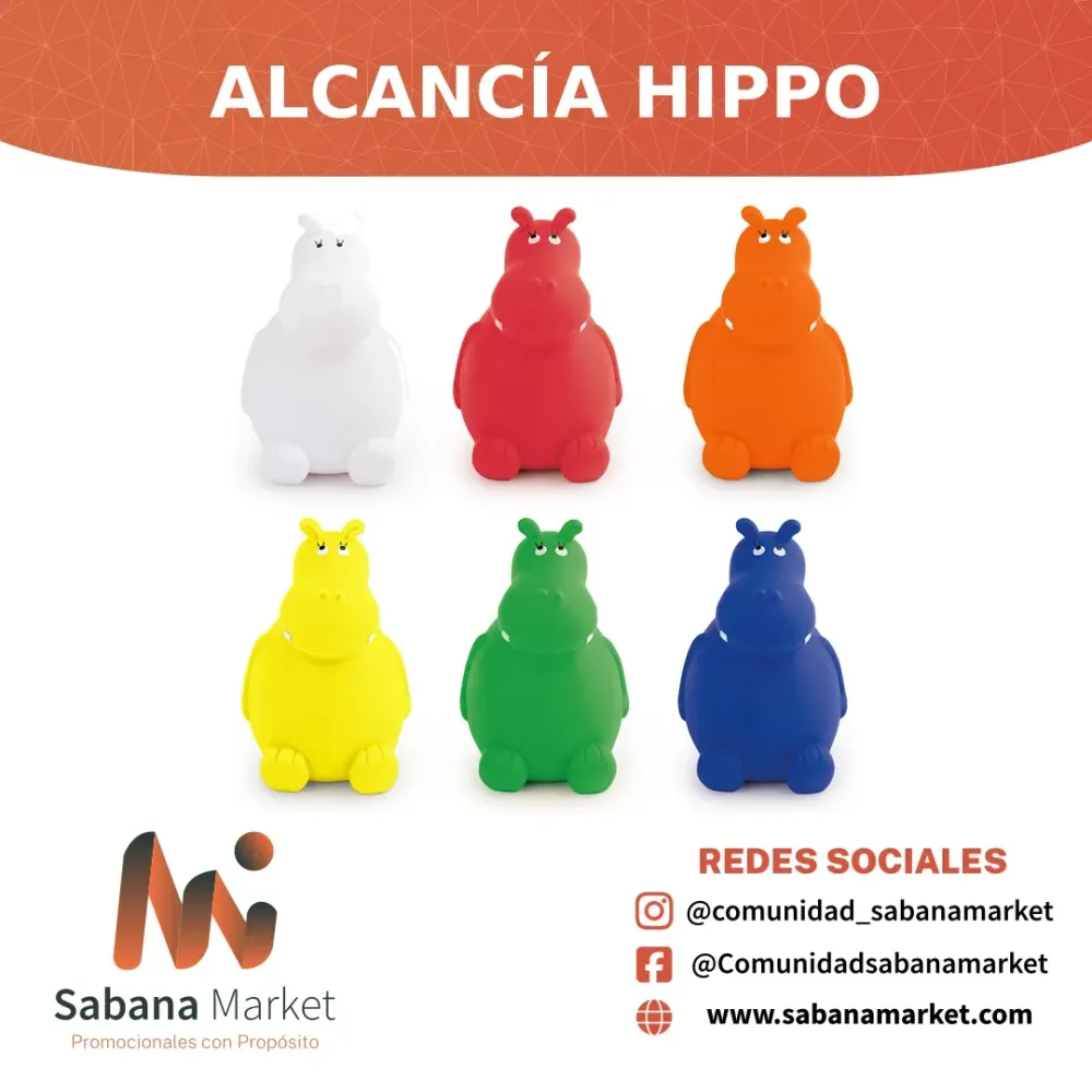 Alcancía Hippo