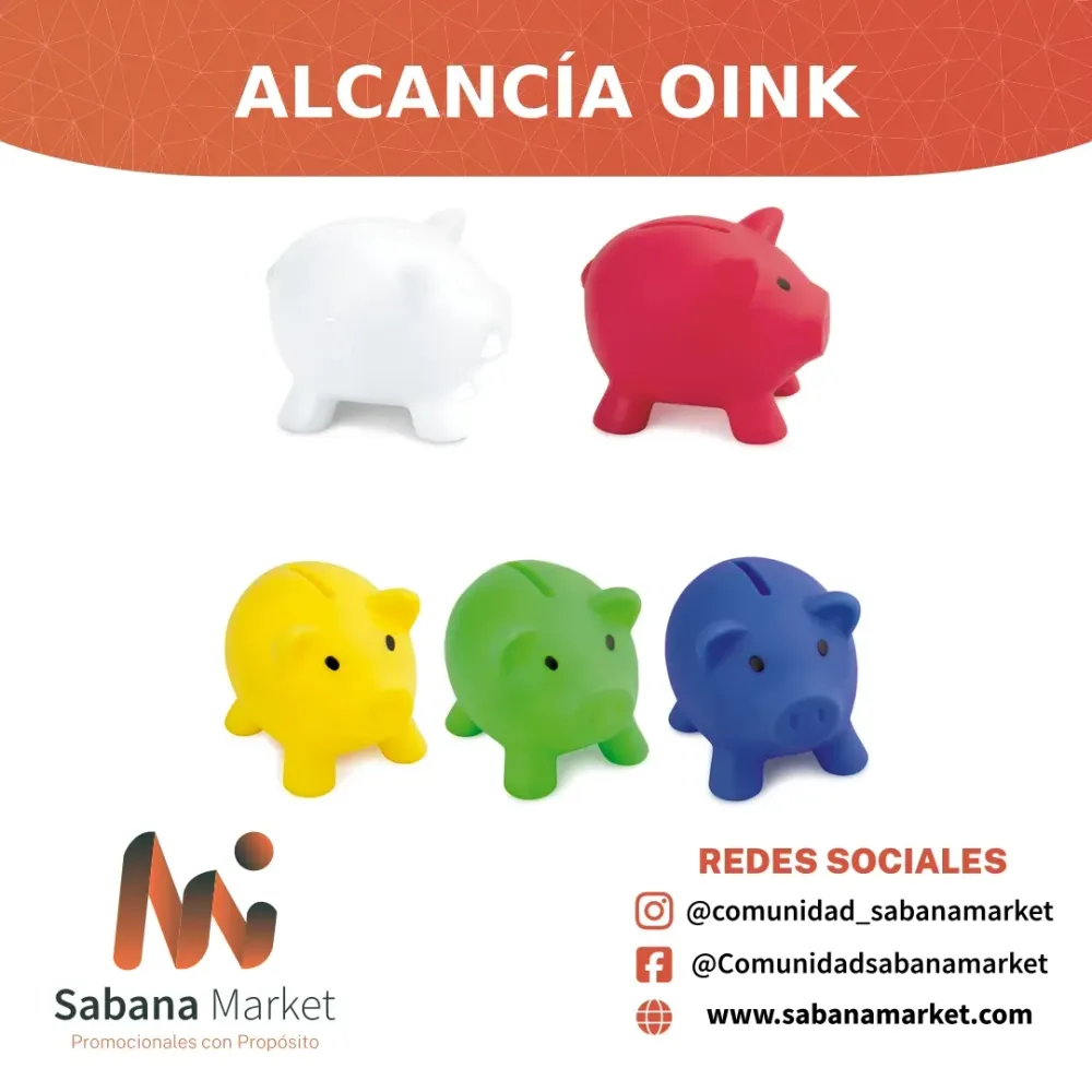 Alcancía Oink