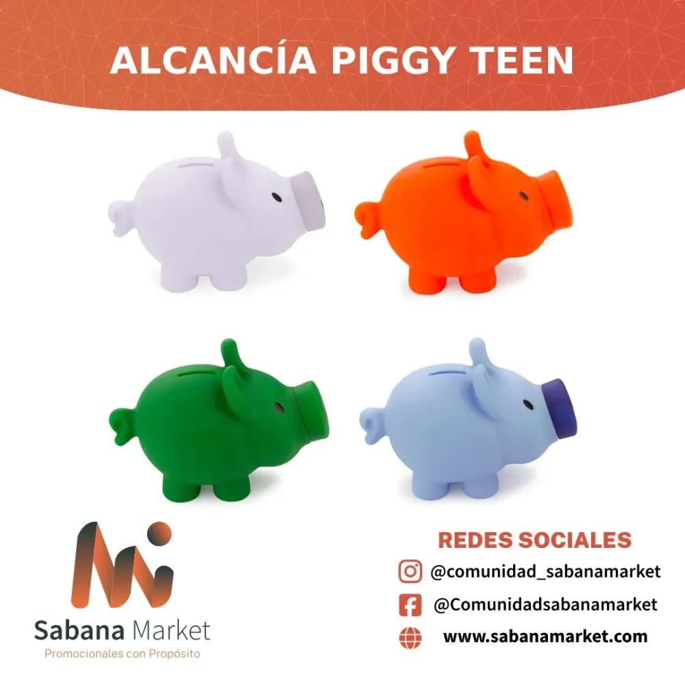 Alcancía Piggy Teen