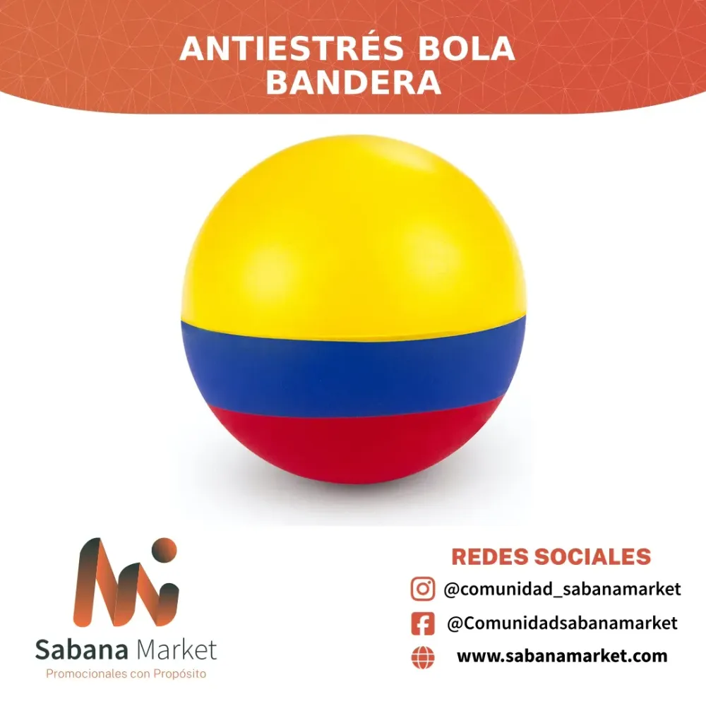 Antiestrés Bola Bandera