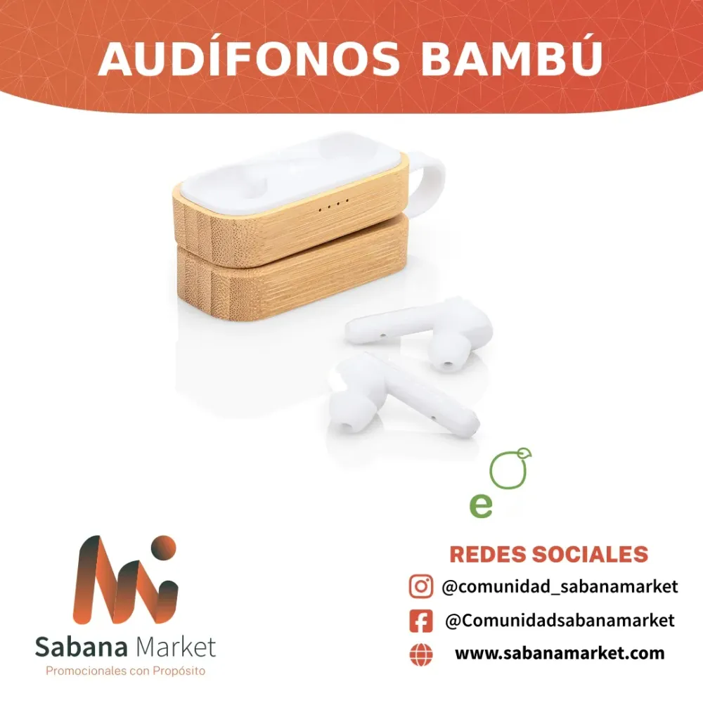 Audífonos Bambú