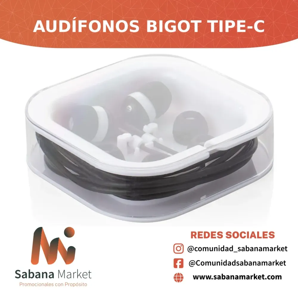 Audífonos Bigot Tipe-C
