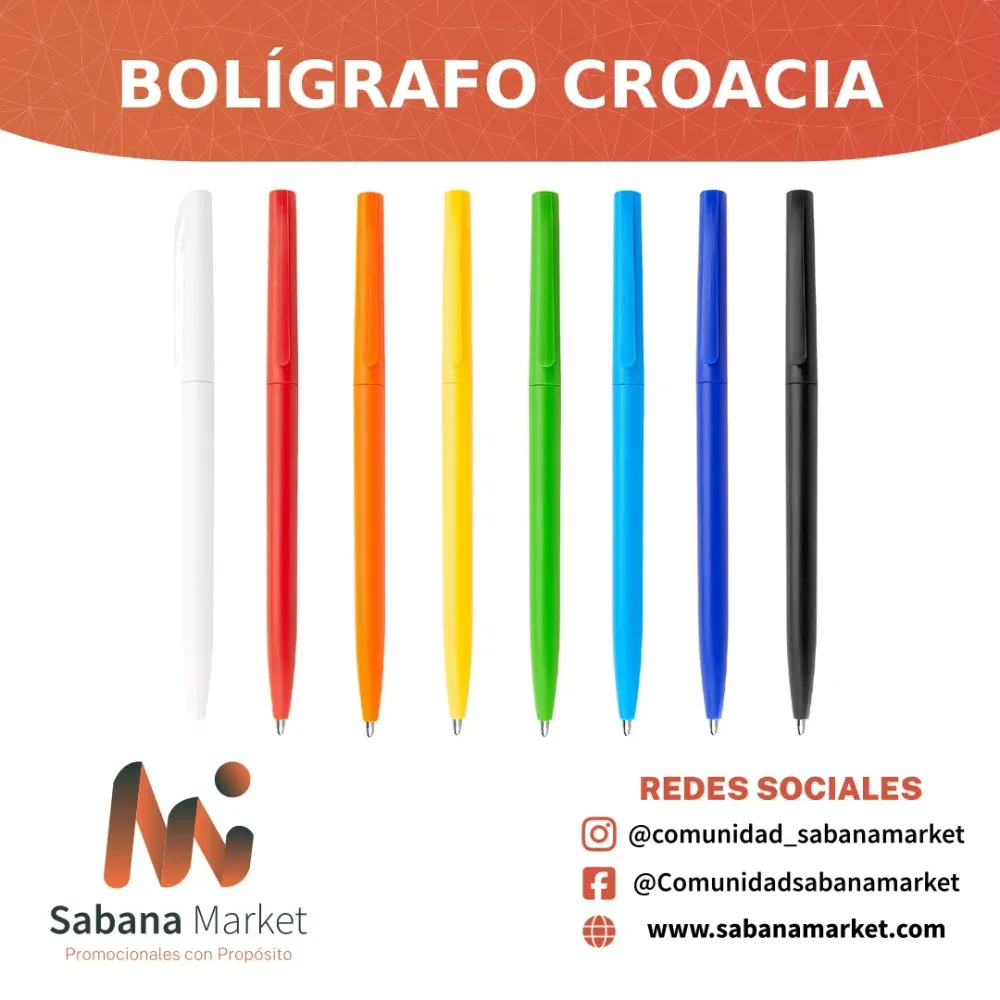 Bolígrafo Croacia